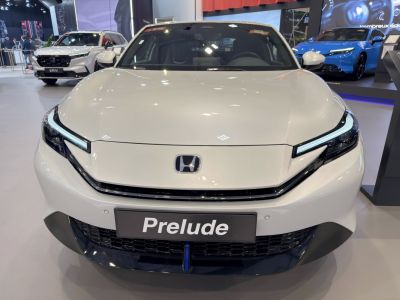 Sleek front fascia with modern LED headlights