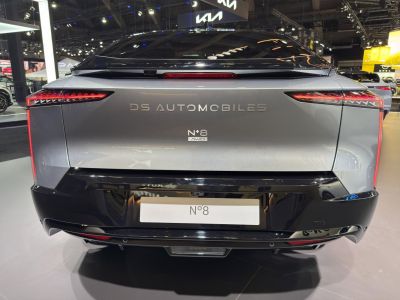 Rear view with LED tail lights and AWD badge