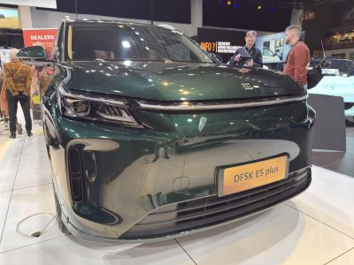 Sleek front fascia with modern LED headlights and smooth bodywork
