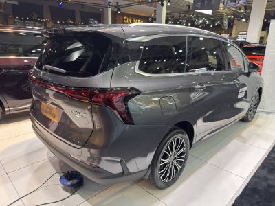 Rear design with modern taillights and stylish alloy wheels