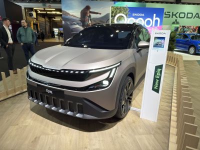 2026 Skoda Epiq 3/4 front-left view