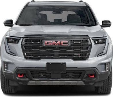 Front view with bold grille and rugged fascia