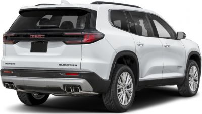 Rear and side profile of SUV with quad exhaust and sleek modern design
