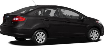 Sleek rear view with distinctive taillights and alloy wheels