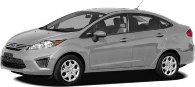 Front and side profile of a silver 4-door sedan with alloy wheels