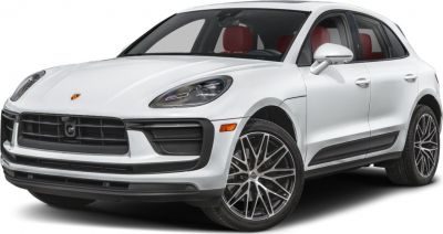 Luxury white SUV with red interior and stylish alloy wheels