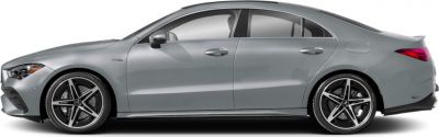 Sleek side profile with distinctive alloy wheels