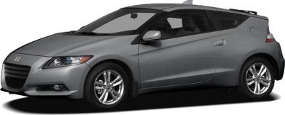 Sporty compact two-door hatchback with angular design and alloy wheels