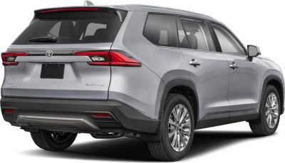 Modern SUV rear and side profile with distinct rear lights