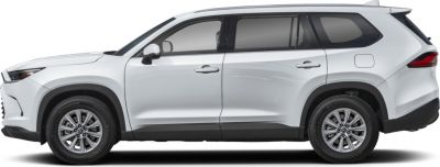 Side view of modern SUV with sleek body and alloy wheels