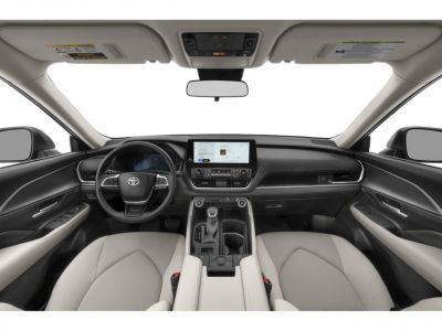 Digital dashboard and touchscreen infotainment in modern car interior