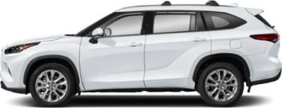 Sleek SUV side profile with modern design and sharp lines