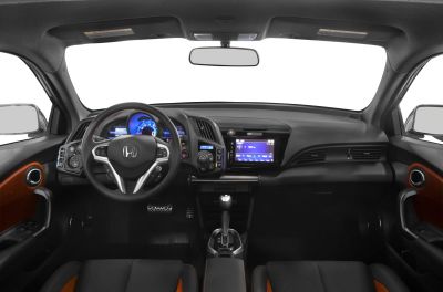 Modern Honda CR-Z facelift dashboard with digital cluster and infotainment system