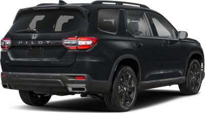 Rear exterior view with modern taillights and dual exhaust outlets