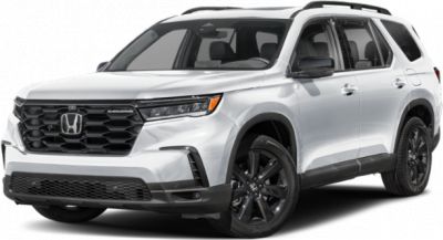 SUV front grille and black alloy wheels