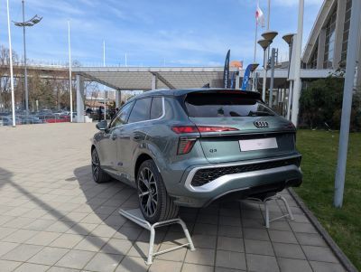 Rear view and tail light design of a modern SUV