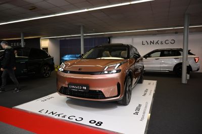 SUV front fascia with LED headlights and sleek modern styling