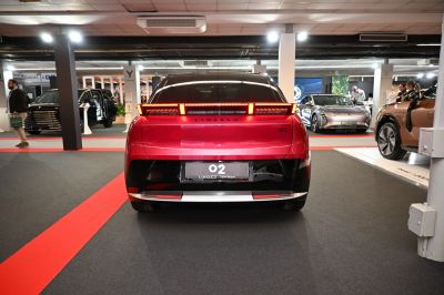 Rear view featuring LED light bar and modern styling.