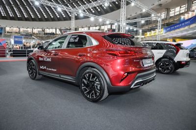 Rear and side view of a modern compact SUV with alloy wheels and LED taillights
