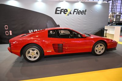Side profile with horizontal air vents and sleek wheel design
