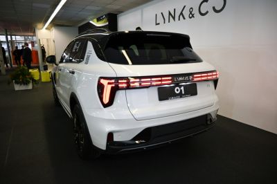 Rear view with LED tail lights and modern SUV styling