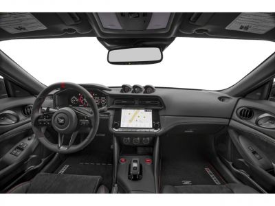 Digital dashboard, touchscreen, and sporty steering wheel layout