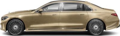 Sleek side profile with elongated body and large multi-spoke alloy wheels