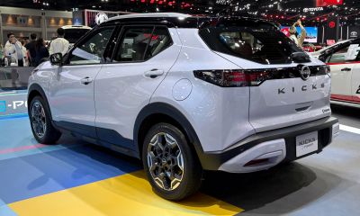 Rear design with modern taillights and stylish alloy wheels