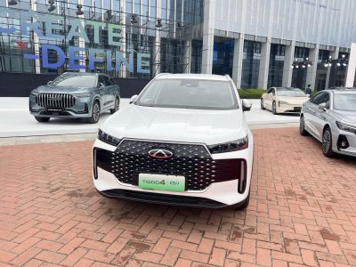 Bold front grille and sleek LED headlights on an SUV front.