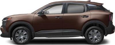 Side profile of modern 2026 SUV with sleek design and smooth contours.