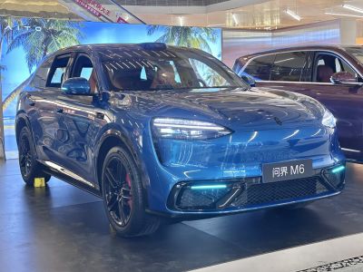 Compact SUV with LED headlights and black sporty wheels