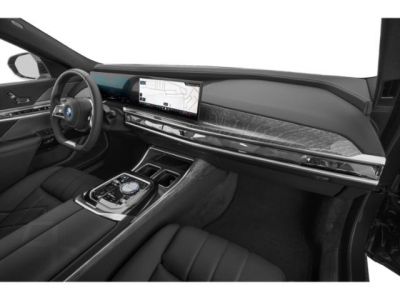 Digital dashboard and infotainment screen in luxury car interior