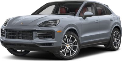 Front-side view with LED headlights and sleek aerodynamic lines