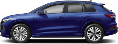 Side profile of modern electric SUV with smooth aerodynamic shape and stylish wheels.