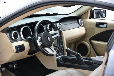 Dashboard, steering wheel, and center console of a modern car interior.