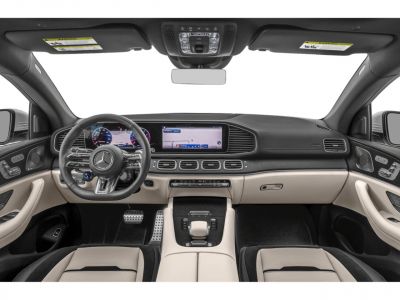 Digital instrument cluster and infotainment display in luxury SUV facelift interior.