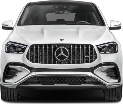 Front view with distinctive grille and headlights of a modern SUV.