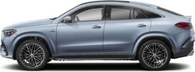 Sleek side profile with coupe-style roof and sporty alloy wheels