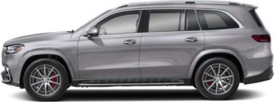 Side profile with chrome trim, roof rails, and alloy wheels.
