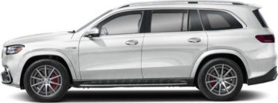 Side profile of luxury SUV with sporty wheels and modern design