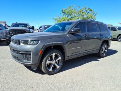 Modern SUV front side with LED headlights and alloy wheels