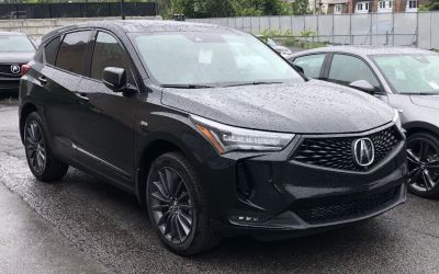 SUV with LED headlights and black alloy wheels