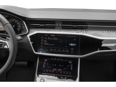 Digital instrument cluster and dual touchscreen infotainment center