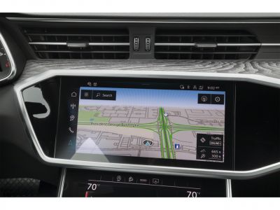 Touchscreen navigation system with real-time traffic and digital controls