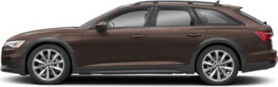 Sleek SUV side profile with roof rails and alloy wheels