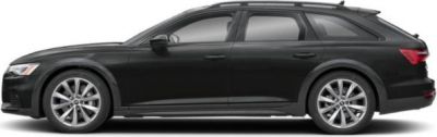 Black wagon with sleek side profile and alloy wheels