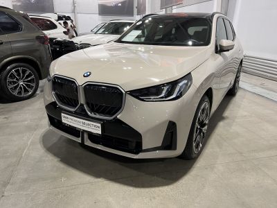 Front view featuring kidney grille and LED headlights of a luxury SUV.