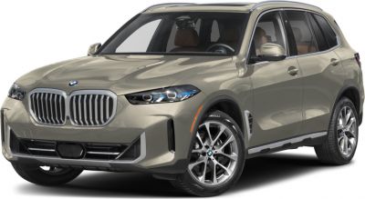 Modern SUV with large kidney grille and LED headlights