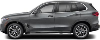 Side profile of modern SUV with alloy wheels