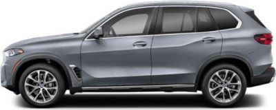 Side profile of a modern luxury SUV with sleek design and alloy wheels
